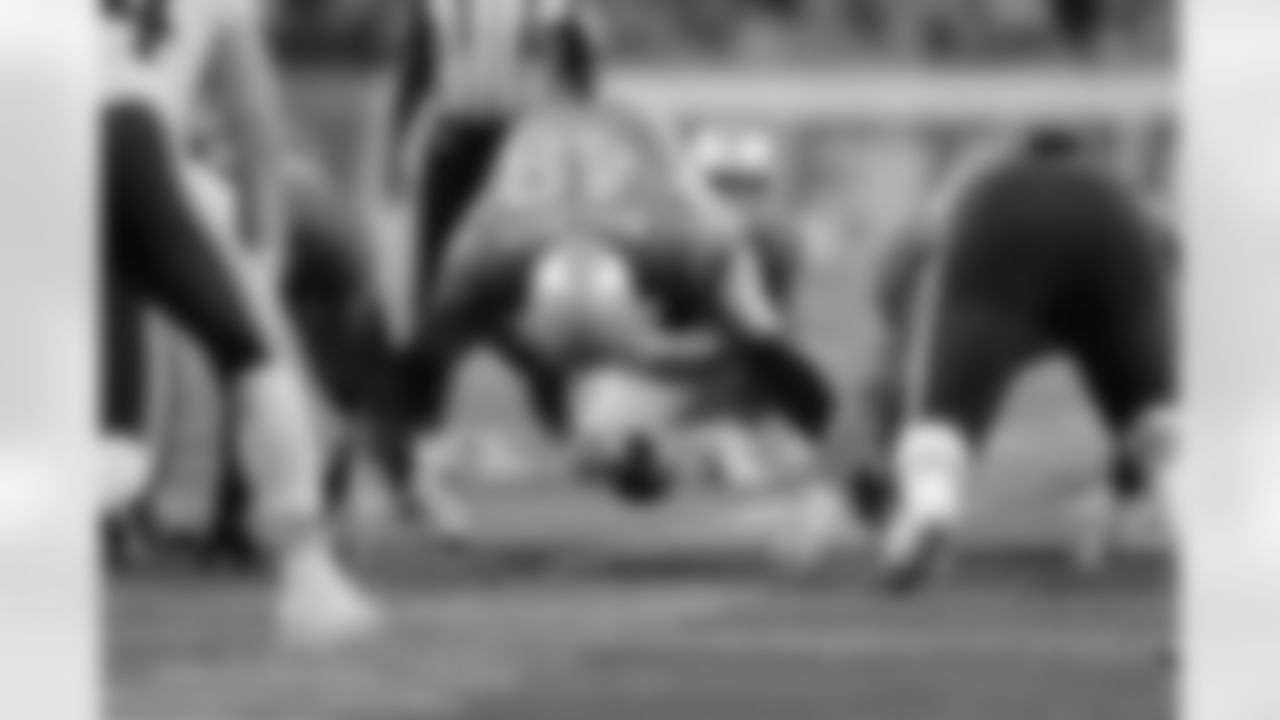 Detroit Lions long snapper Don Muhlbach (48) during a NFL football game against the Chicago Bears on Thursday, Nov. 22, 2018 in Detroit. (Detroit Lions via AP).