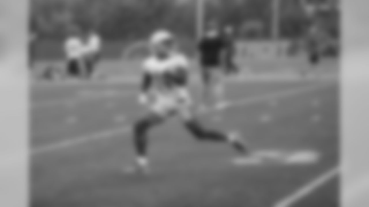 Detroit Lions wide receiver Tommylee Lewis (14) during Day 4 of OTAs on Wednesday, May 29, 2019 in Allen Park, Mich. (Detroit Lions via AP)