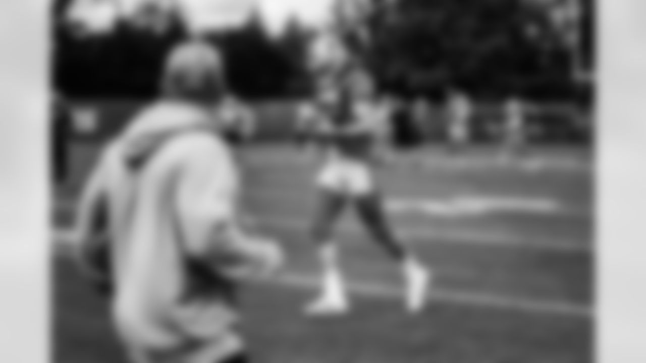 Detroit Lions tight end T.J. Hockenson (88) during Lions practice at the Training Facility in Allen Park, MI on September 9, 2021. (Jeff Nguyen/Detroit Lions)