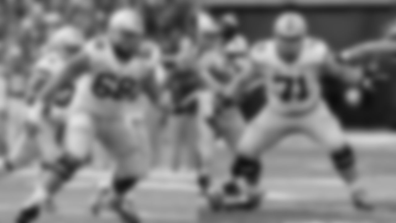 Lions T Taylor Decker and Packers C Corey Linsley played on the same offensive line at Ohio State for two seasons from 2012-13. They helped the Buckeyes rush for 308.6 yards per game in 2013, which ranked second in the NCAA.