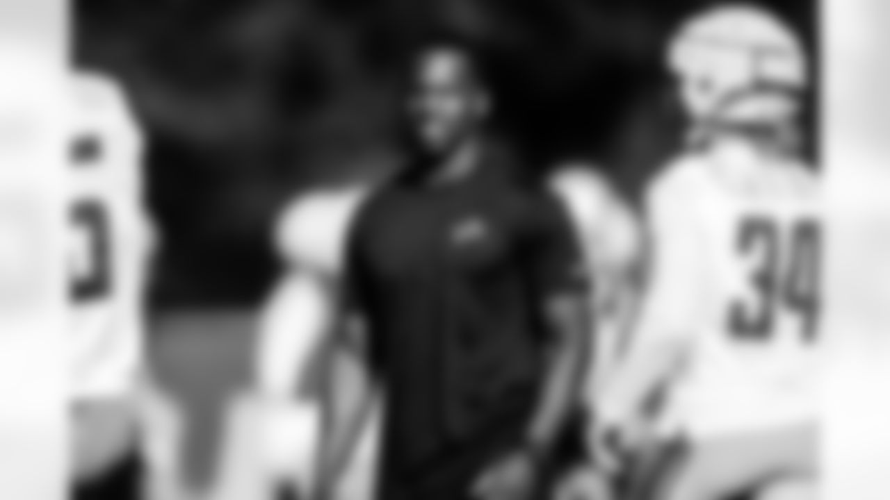 Detroit Lions Assistant Strength and Conditioning Coach Morris Henry during Lions Training Camp at the Training Facility in Allen Park, MI on July 28, 2022. (Josh Mandujano/Detroit Lions)