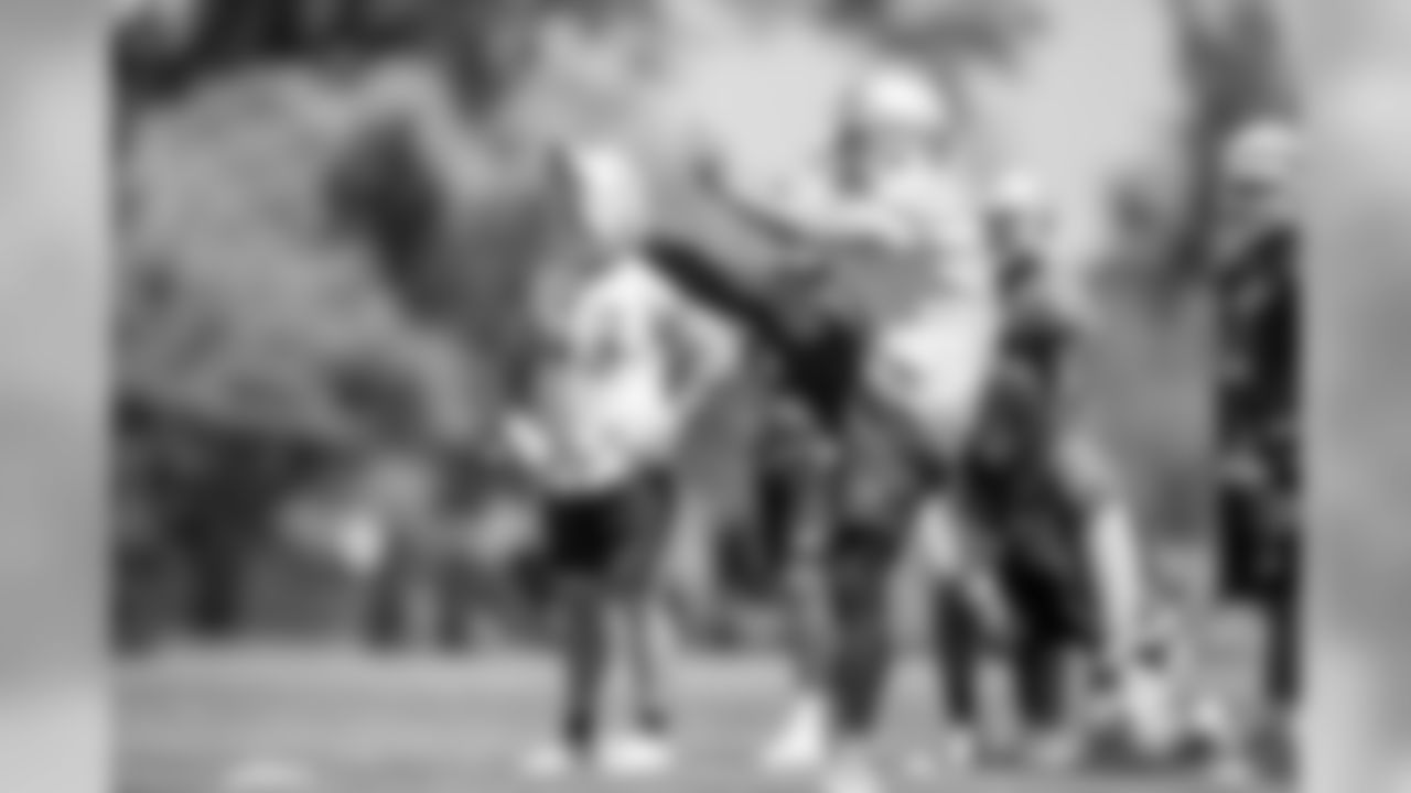 Detroit Lions punter Sam Martin (6) during an OTA practice at the Detroit Lions training facility on Thursday, June 14, 2018 in Allen Park, Mich. (Detroit Lions via AP)