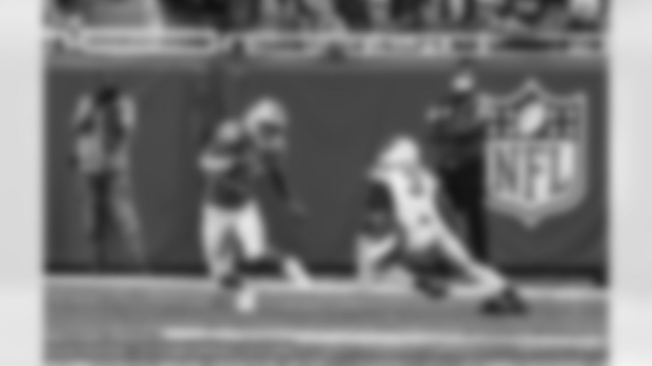 Detroit Lions running back Godwin Igwebuike (35) during a NFL football game against the Arizona Cardinals on Sunday, December 19, 2021 in Detroit, MI. (Jeff Nguyen/Detroit Lions).