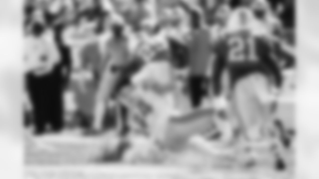 Detroit Lions linebacker Malcolm Rodriguez (44) during a NFL football game against the New England Patriots on Sunday, October 9, 2022 in Foxborough, MA. (Jeff Nguyen/Detroit Lions).