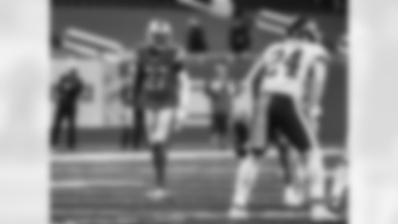 Detroit Lions cornerback Justin Coleman (27) during an NFL football game against the Washington football team on Sunday, Nov. 15, 2020 in Detroit. (Detroit Lions via AP).