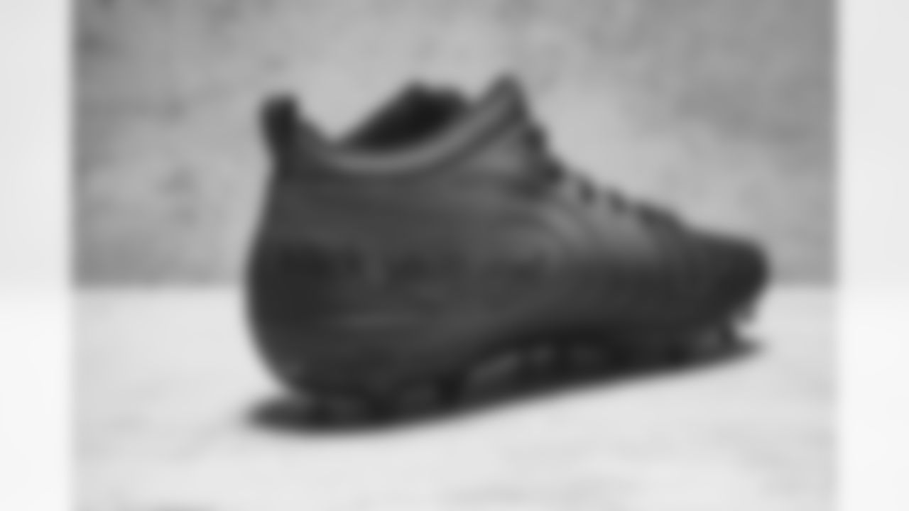 Detroit Lions fullback Jason Cabinda (45) owns these shoes. My Cause My Cleats. (Detroit Lions via AP).