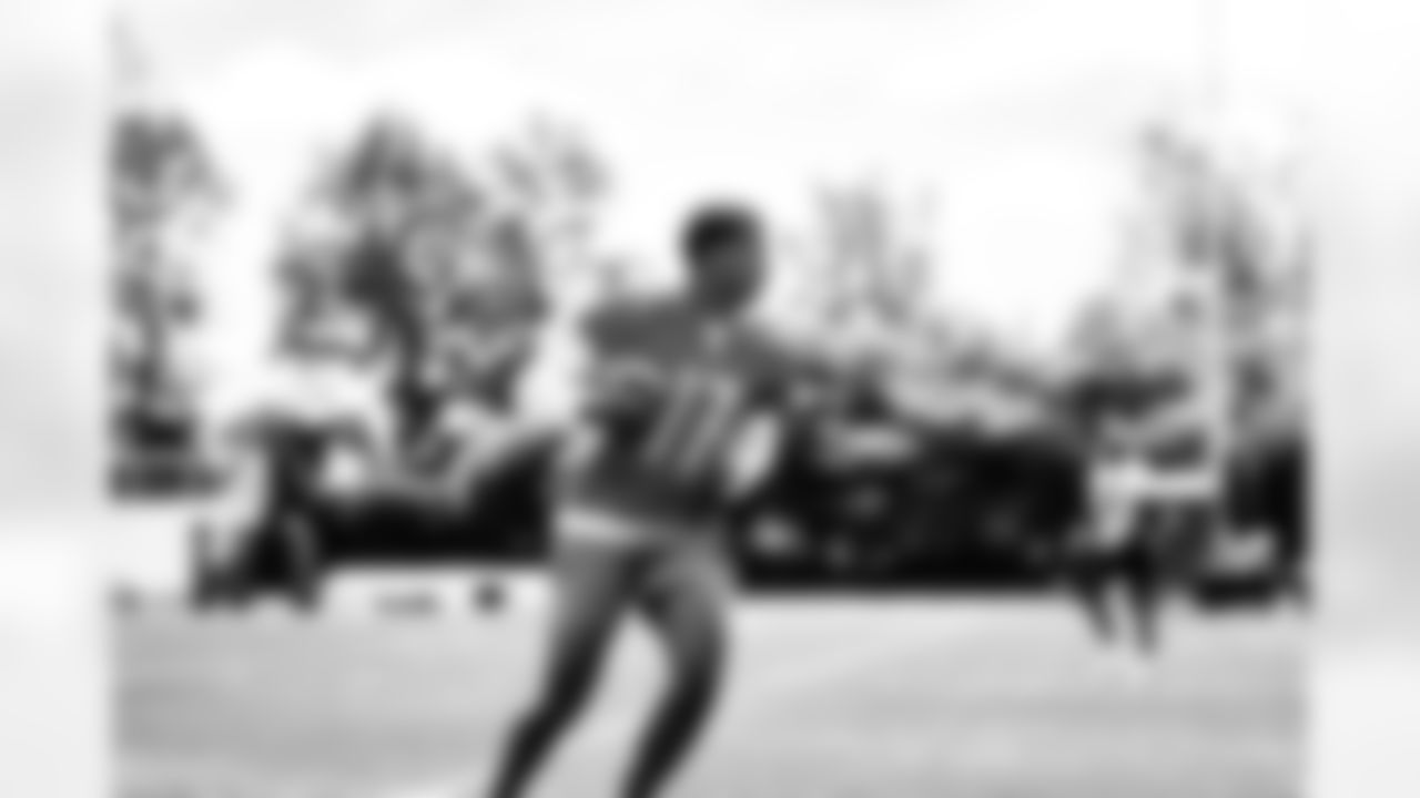 Detroit Lions wide receiver Trinity Benson (17) during minicamp at the Lions training facility in Allen Park, MI on June 9, 2022. (Jeff Nguyen/Detroit Lions)