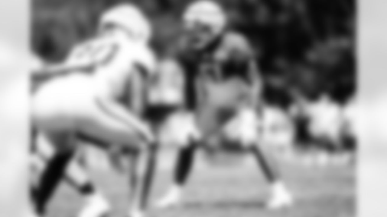 Detroit Lions linebacker Josh Woods (51) during a joint practice with the Indianapolis Colts at Grand Park in Westfield, IN on August 17, 2022. (Josh Mandujano/Detroit Lions)