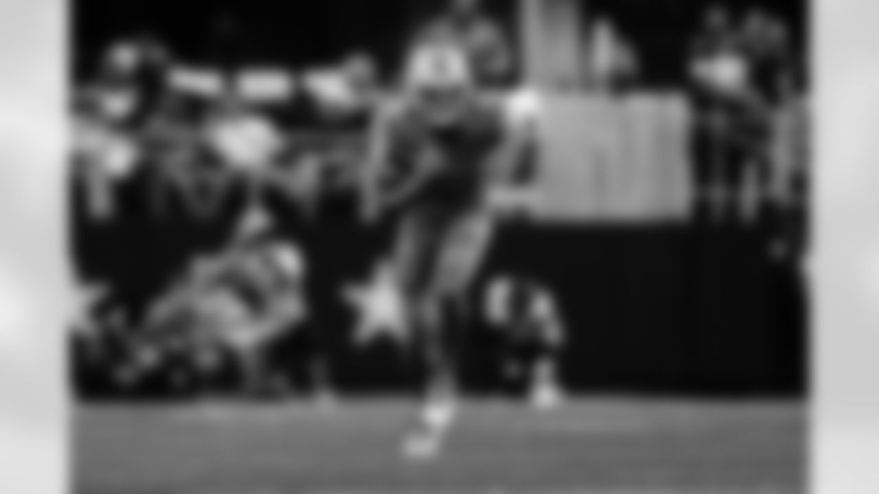 Detroit Lions wide receiver Josh Reynolds (8) during a NFL football game against the Dallas Cowboys on Sunday, October 23, 2022 in Arlington, TX. (Josh Mandujano/Detroit Lions).