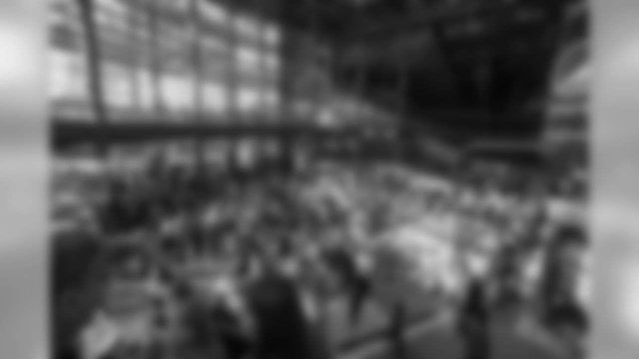 Ford Field Gate A atrium before a NFL football game against the Los Angeles Rams on Sunday, Dec. 2, 2018 in Detroit. (Detroit Lions via AP).