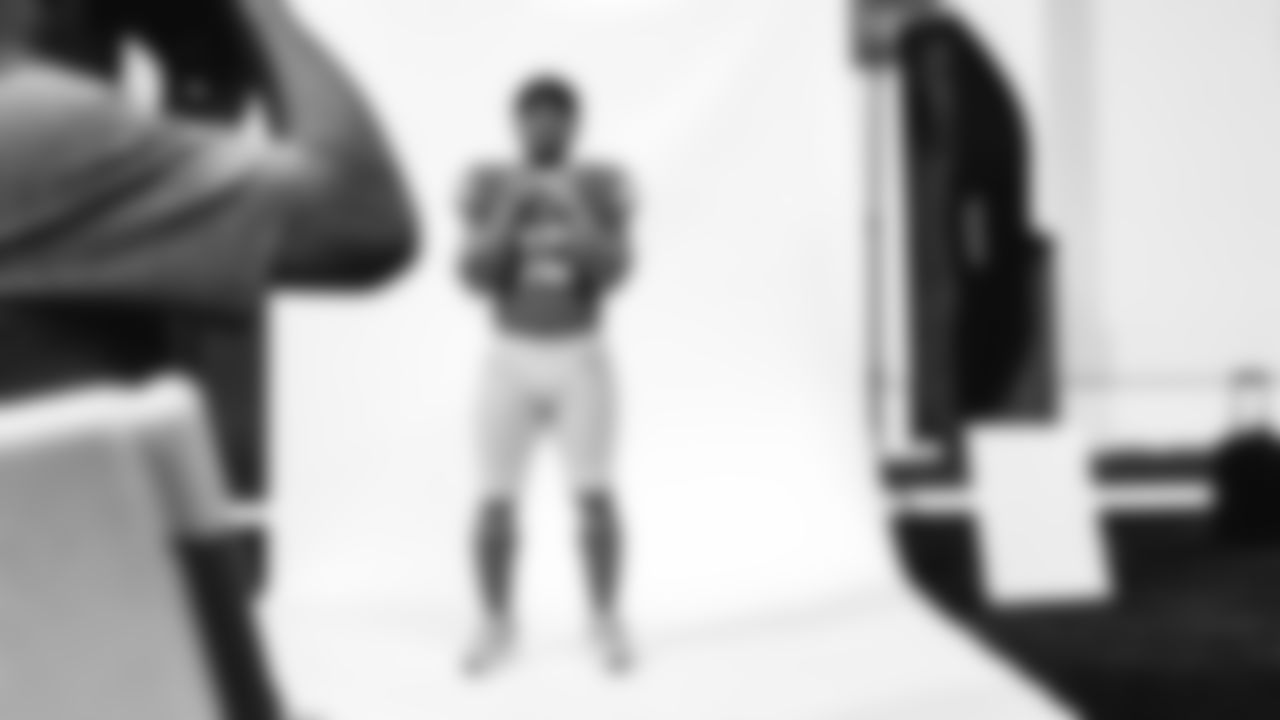 Detroit Lions running back Craig Reynolds (13) during the 2023 Media Day at the Lions Training Facility in Allen Park, MI on June 5, 2023. (Jeff Nguyen/Detroit Lions)
