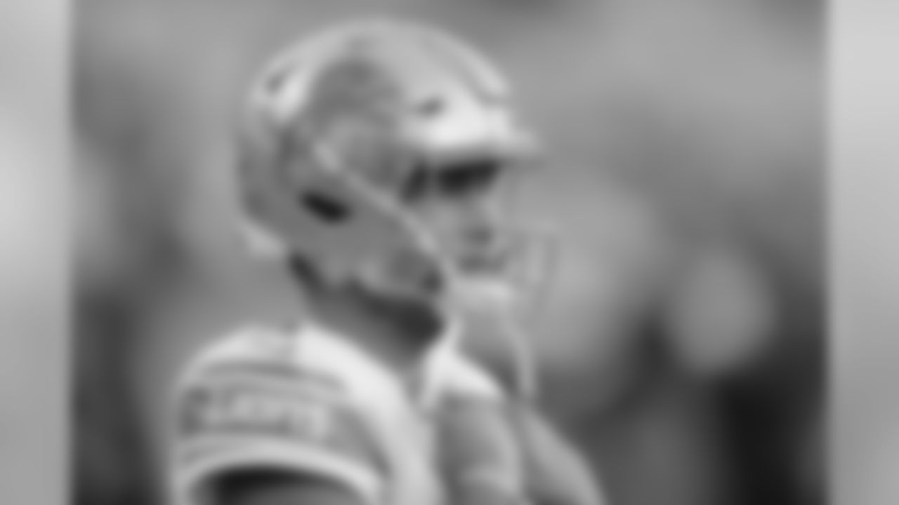 Detroit Lions quarterback Matthew Stafford (9) before a NFL football preseason game against the Cleveland Browns Thursday, Aug. 29, 2019 in Cleveland. (Detroit Lions via AP).