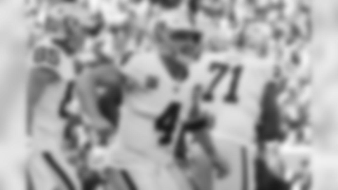 QB Derek Carr
Backed up by Mike Glennon and DeShone Kizer