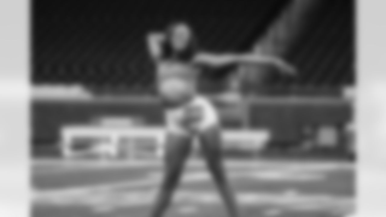 Detroit Lions Cheerleaders during the 2023 Auditions at Ford Field in Detroit, MI on May 7, 2023. (Jeff Nguyen/Detroit Lions)