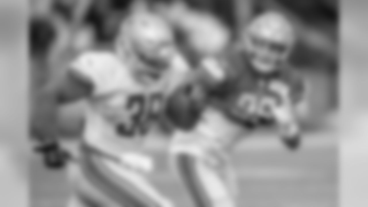 Detroit Lions safety Miles Killebrew (35) during Day 6 of Detroit Lions Training Camp presented by Rocket Mortgage on Wednesday, July 31, 2019 in Allen Park, Mich.