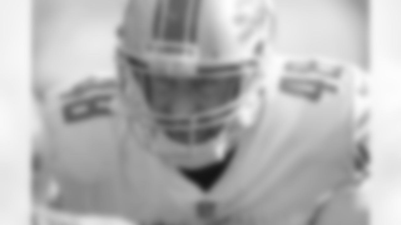 Detroit Lions long snapper Don Muhlbach (48) during a NFL football game against the Chicago Bears on Sunday, Nov. 11, 2018 in Chicago. (Detroit Lions via AP).