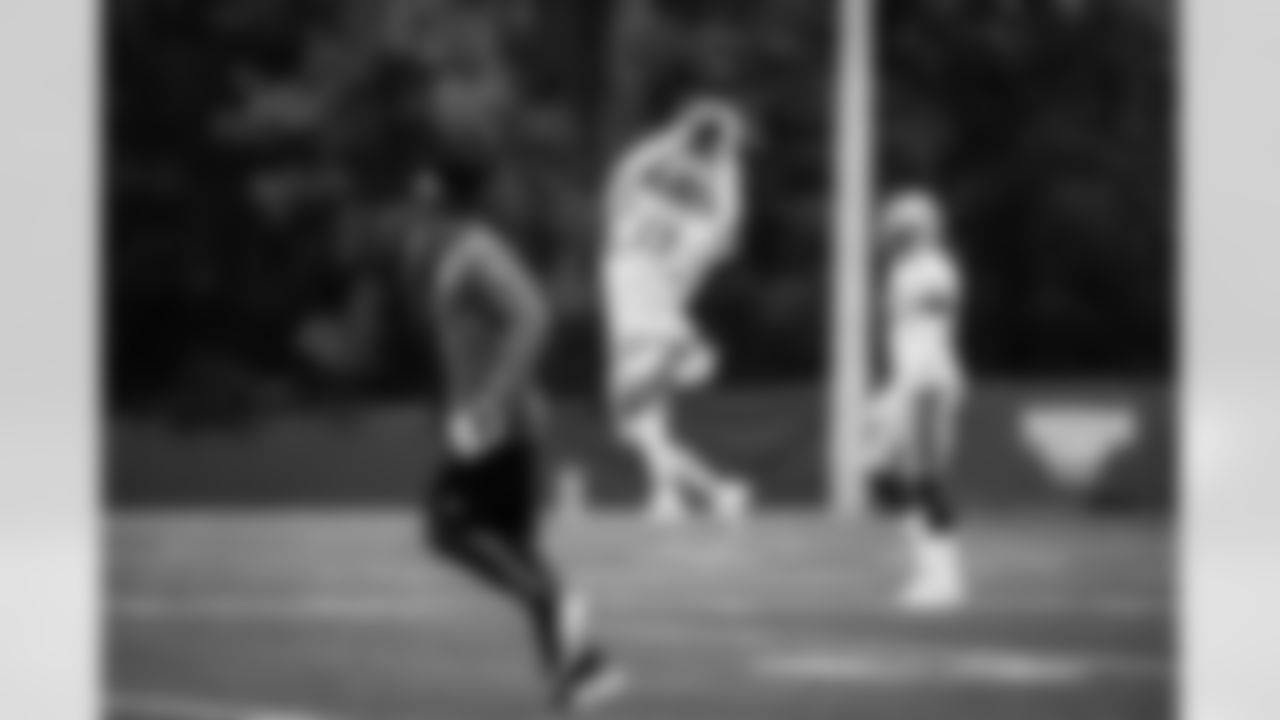 Detroit Lions wide receiver Marvin Hall (17) during training camp practice at the Training Facility in Allen Park, MI on September 9, 2020. (Jeff Nguyen/Detroit Lions)