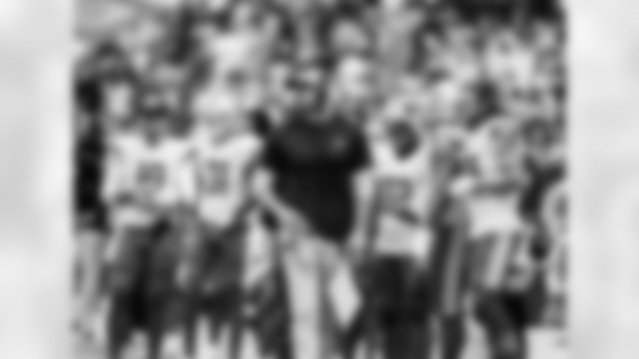 Detroit Lions Head Coach Dan Campbell during a NFL football game against the Chicago Bears on October 3, 2021 in Chicago, IL. (Jeff Nguyen/Detroit Lions).