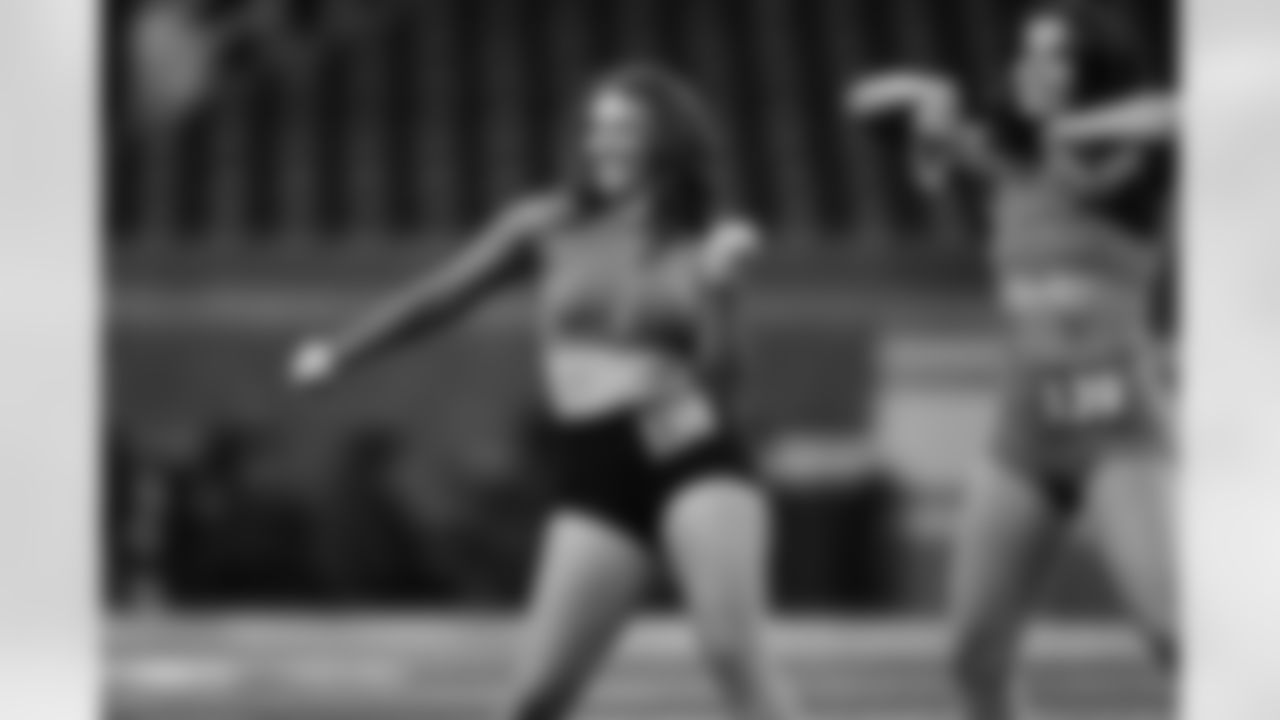 Detroit Lions Cheerleaders during the 2023 Auditions at Ford Field in Detroit, MI on May 7, 2023. (Jeff Nguyen/Detroit Lions)