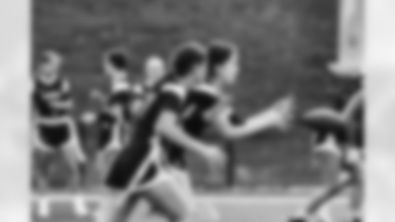 2023 Michigan Girls High School Flag Football Pilot League Week 2 at Stoney Creek HS Saturday May 13, 2023 in Rochester Hills, MI. (Carl Jones II/Detroit Lions).