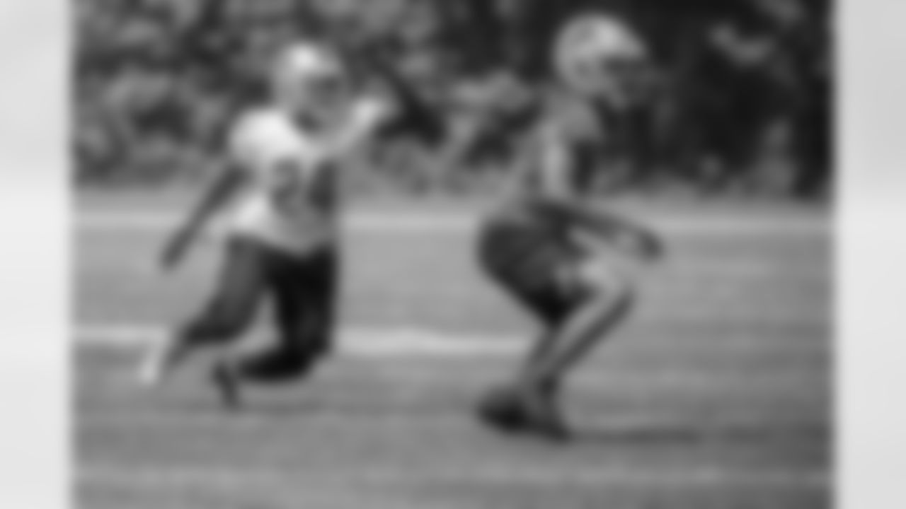 Golden Tate and Nevin Lawson