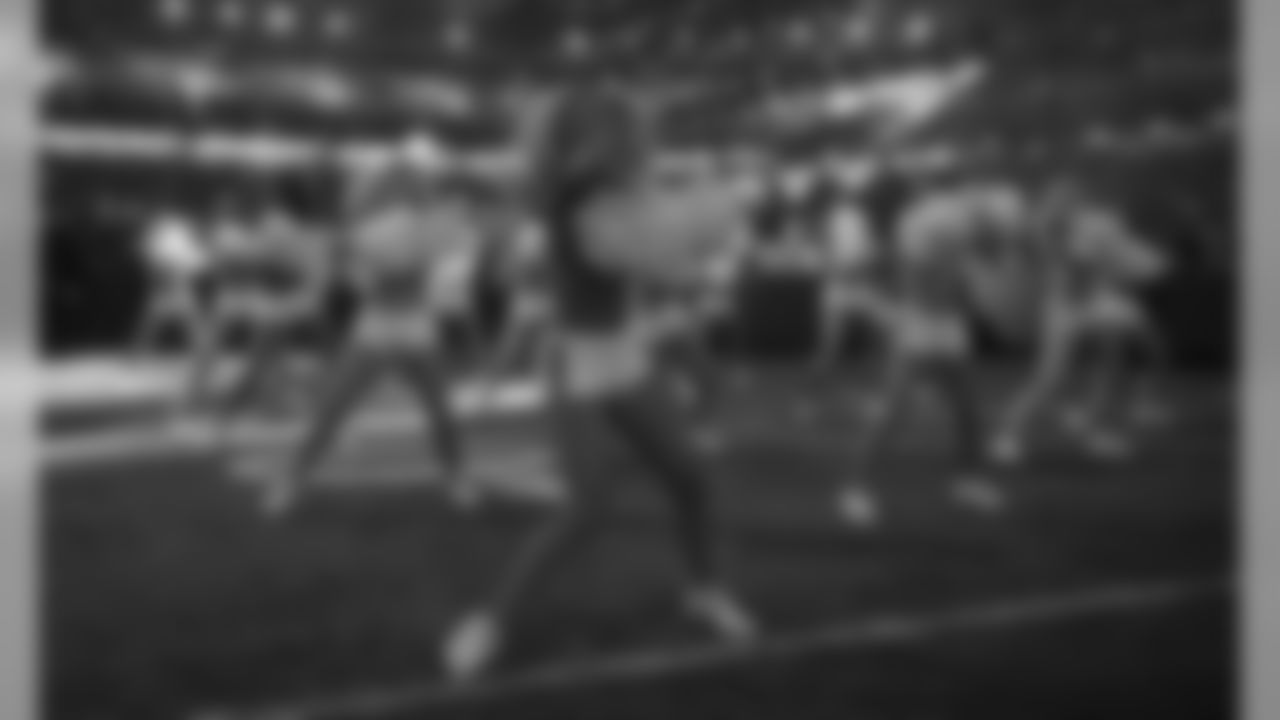 Detroit Lions Cheerleaders during a NFL football game between the Detroit Lions and the Chicago Bears on Thursday, Nov. 22, 2018 in Detroit. (Detroit Lions via AP).