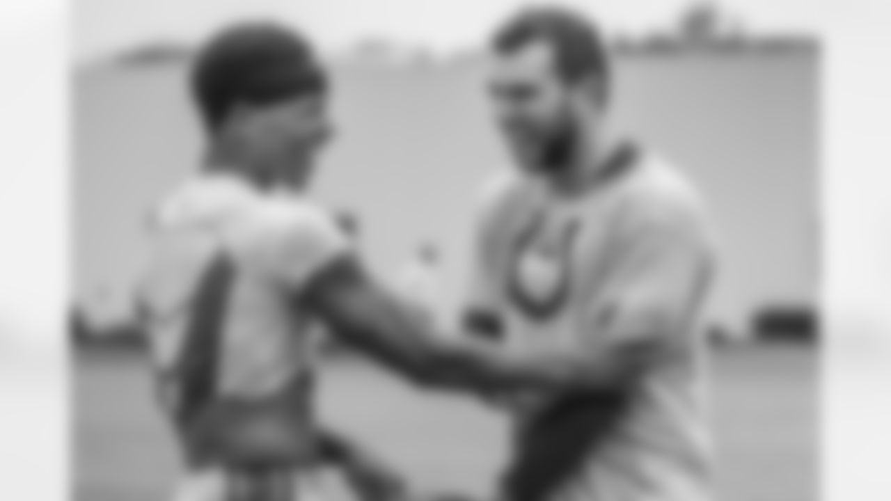 Marvin Jones Jr. and Andrew Luck