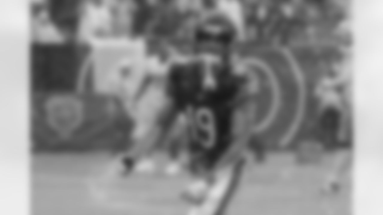 WR Equanimeous St. Brown
Backed up by Byron Pringle and Dante Pettis
(AP Photo/Kamil Krzaczynski)