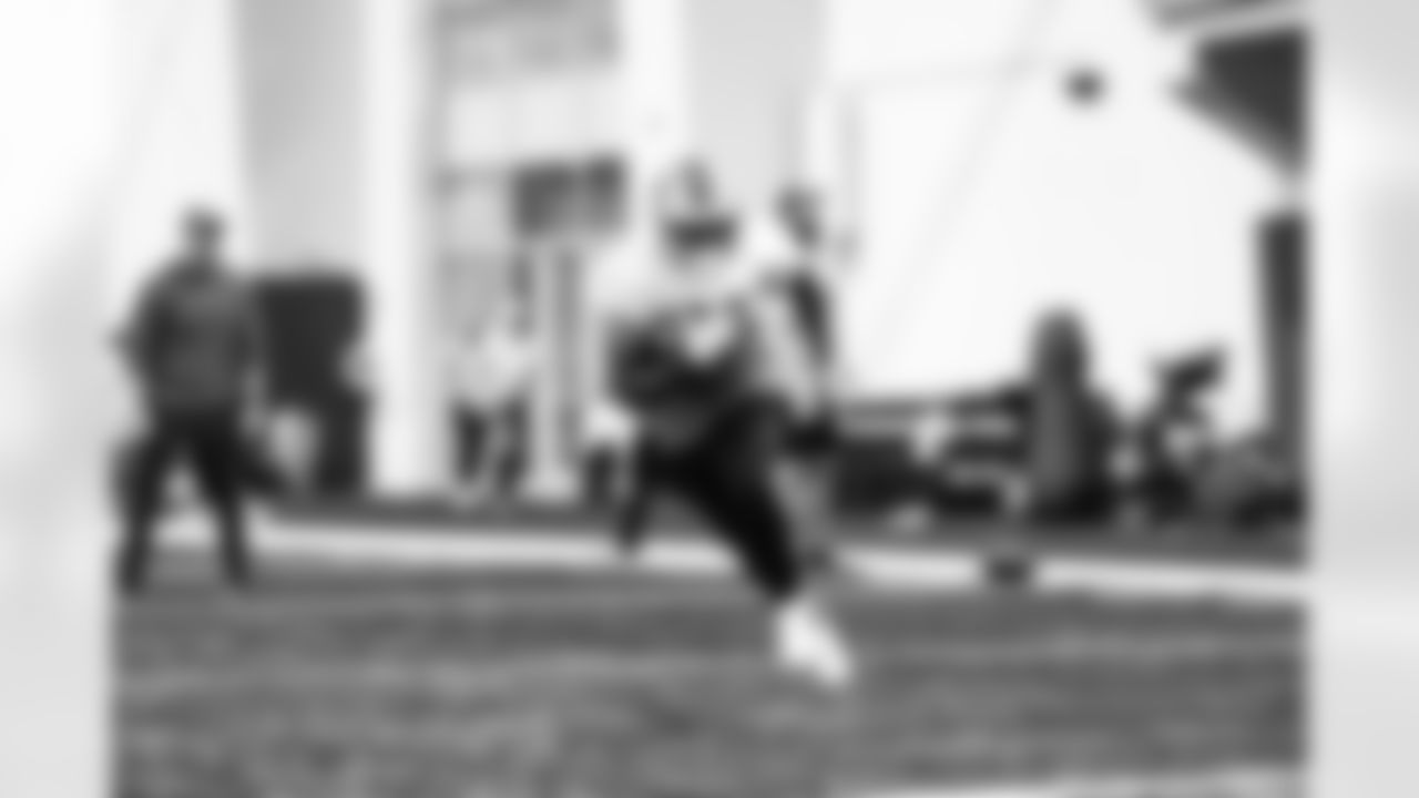 Detroit Lions safety C.J. Moore (38) during practice at the Lions Training Facility in Allen Park, MI on November 30, 2022. (Jeff Nguyen/Detroit Lions)