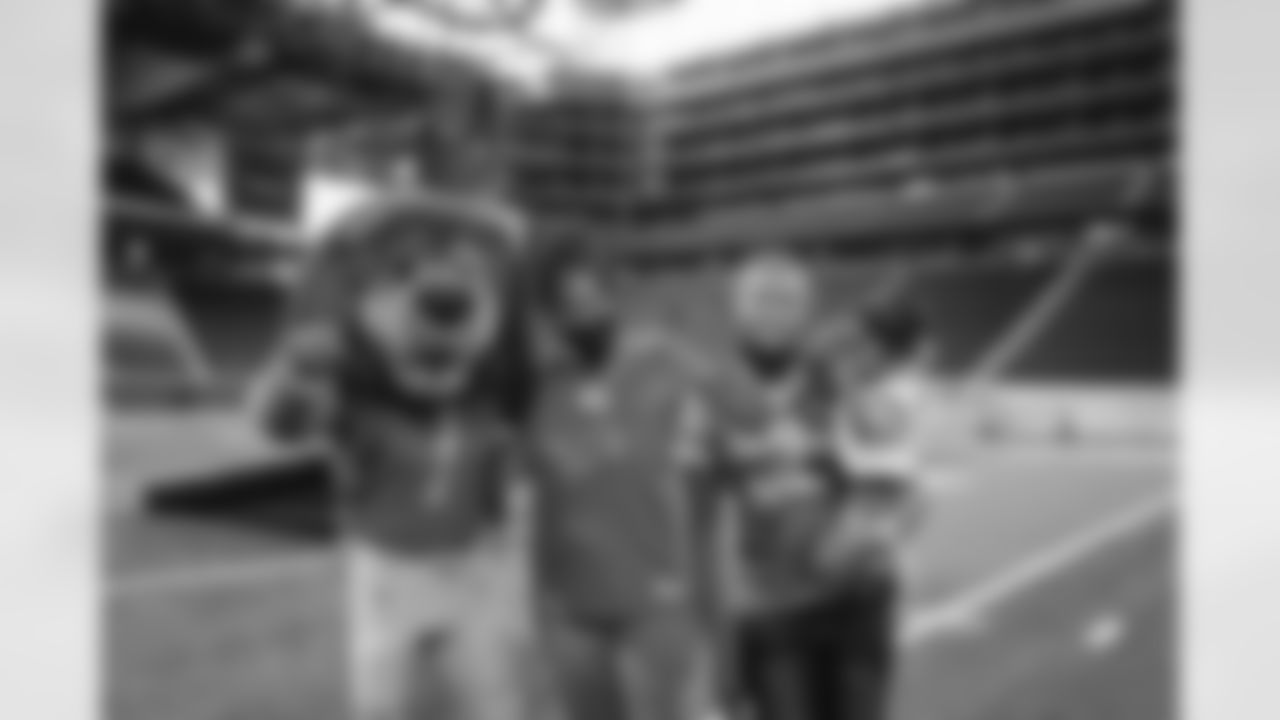 Empowerment Plan Family Day in Detroit, MI on September 3, 2021. (Jeff Nguyen/Detroit Lions)