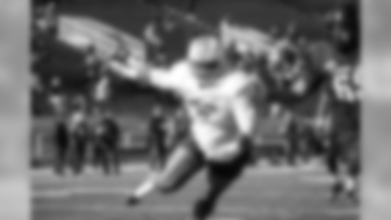 Marlon Davidson during Reese's Senior Bowl practice Tuesday, Jan. 21, 2020 in Mobile, Ala. (Detroit Lions via AP).