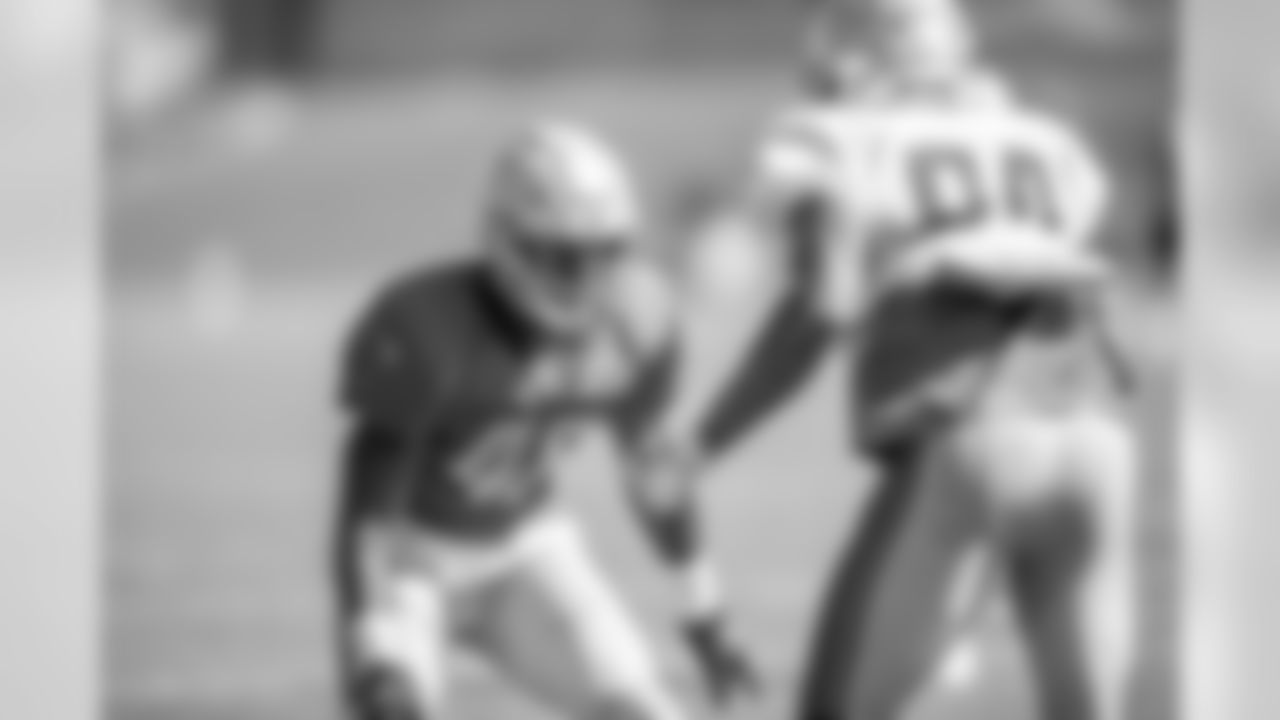 Detroit Lions cornerback Amani Oruwariye (46) during Day five of Detroit Lions Training Camp presented by Rocket Mortgage on Tuesday, July 30, 2019 in Allen Park, Mich.