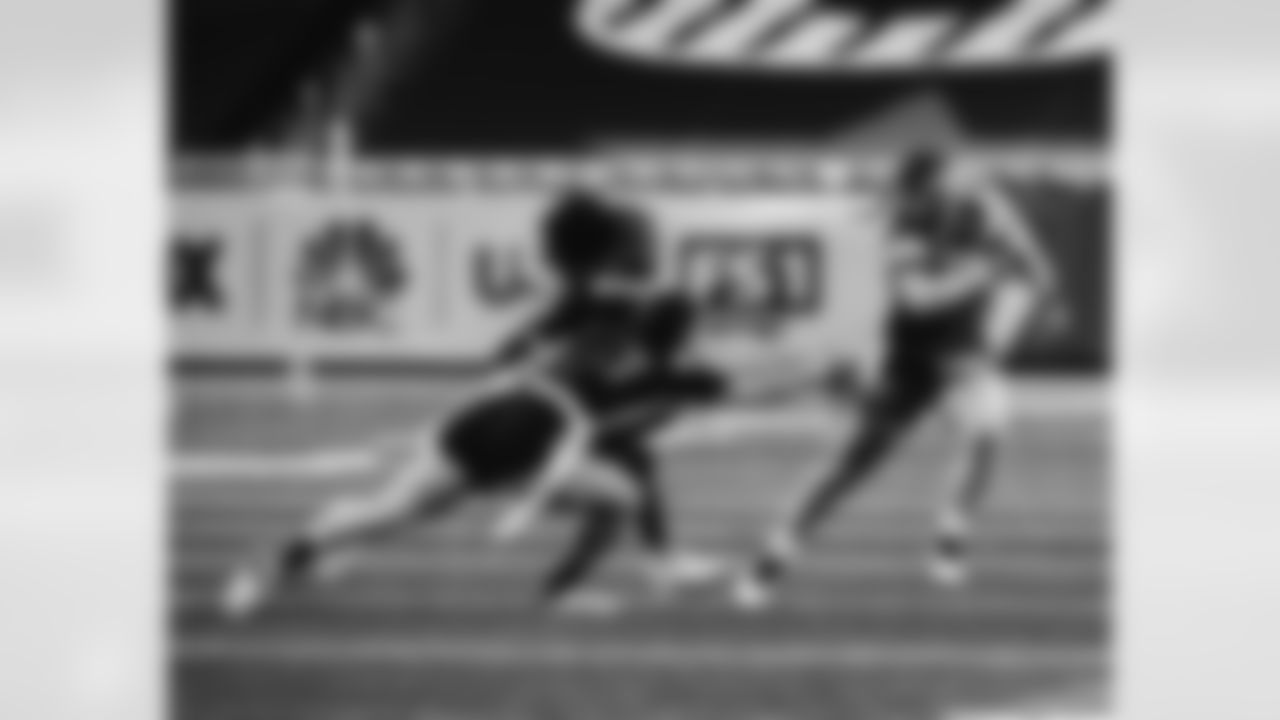 2023 Michigan Girls High School Flag Football Pilot League Week 1 at Ford Field. Sunday May 7, 2023 in Detroit, MI. (Carl Jones II/Detroit Lions).