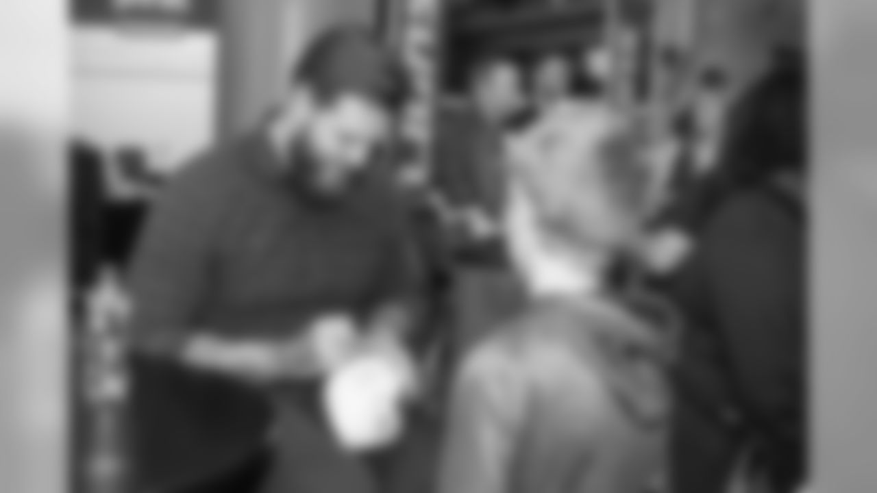 Taylor Decker at Taste of the Lions on Wednesday, May 15, 2019 in Detroit.