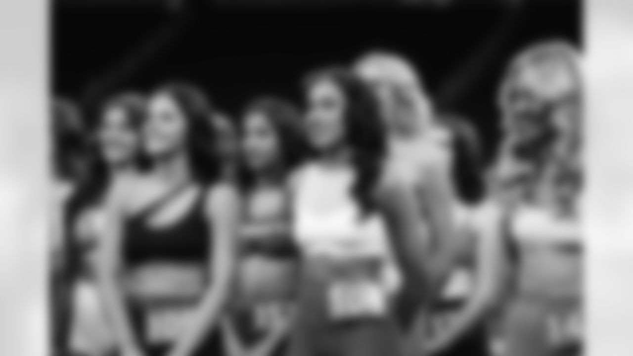 Detroit Lions Cheerleaders during the 2023 Auditions at Ford Field in Detroit, MI on May 7, 2023. (Jeff Nguyen/Detroit Lions)