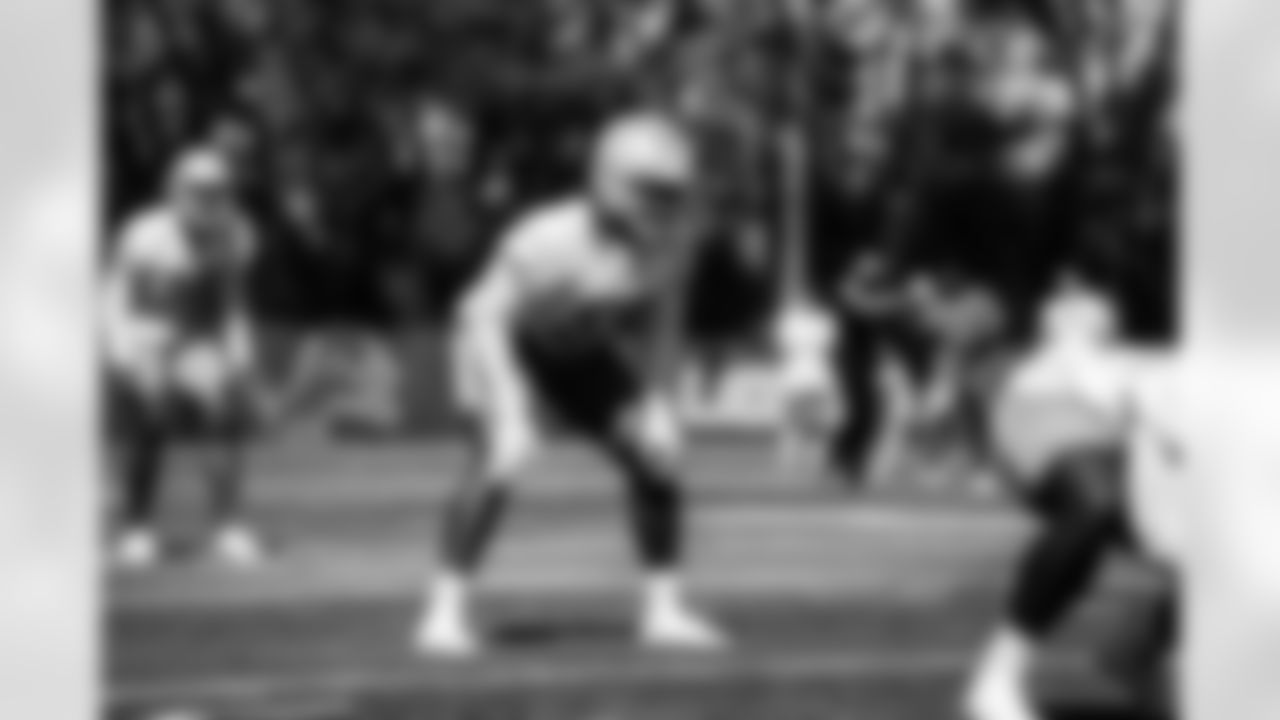 Detroit Lions linebacker James Houston during Lions Rookie Minicamp at the Training Facility in Allen Park, MI on May 13, 2022. (Jeff Nguyen/Detroit Lions)