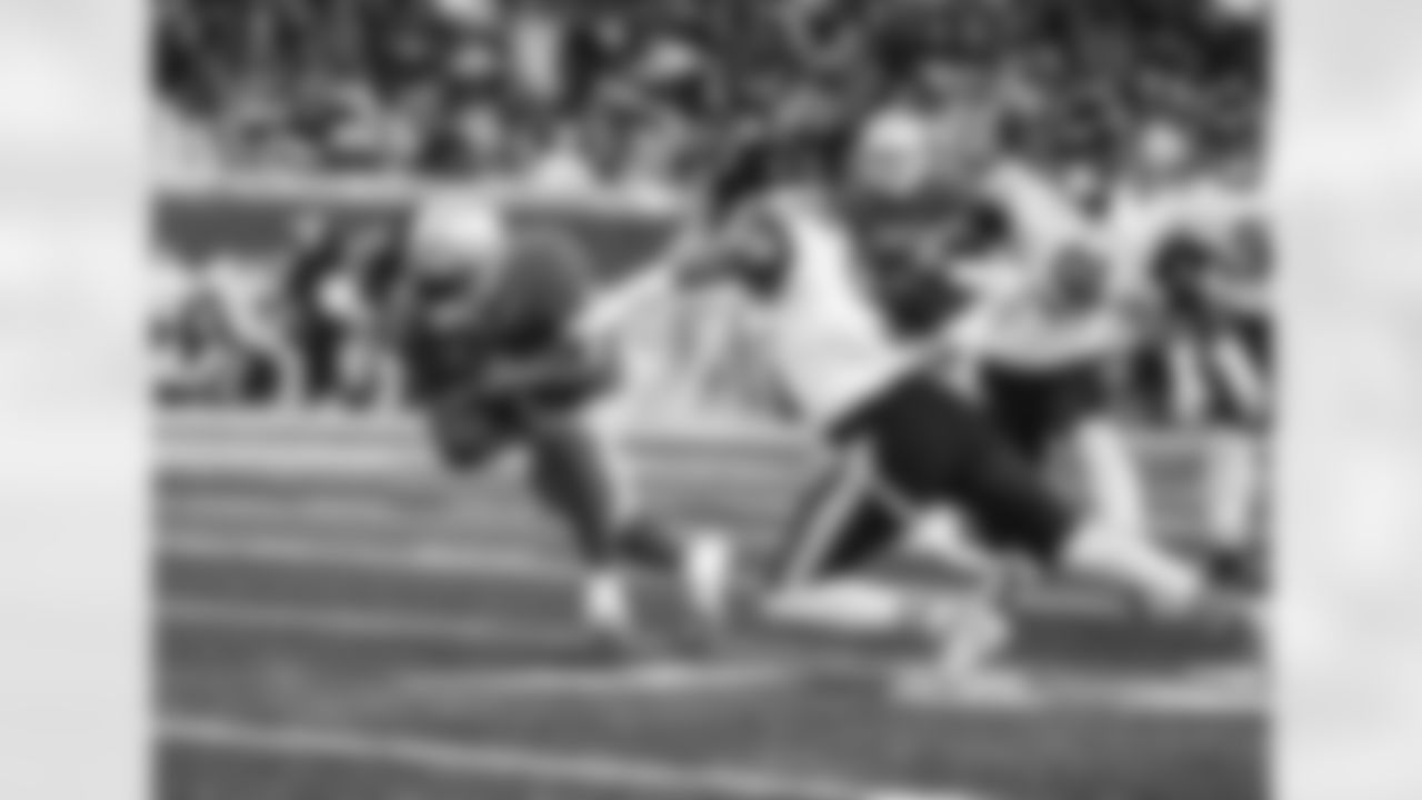 Detroit Lions running back D'Andre Swift (32) during a NFL football game against the Chicago Bears on Sunday, January 1, 2023 in Detroit, MI. (Jeff Nguyen/Detroit Lions).