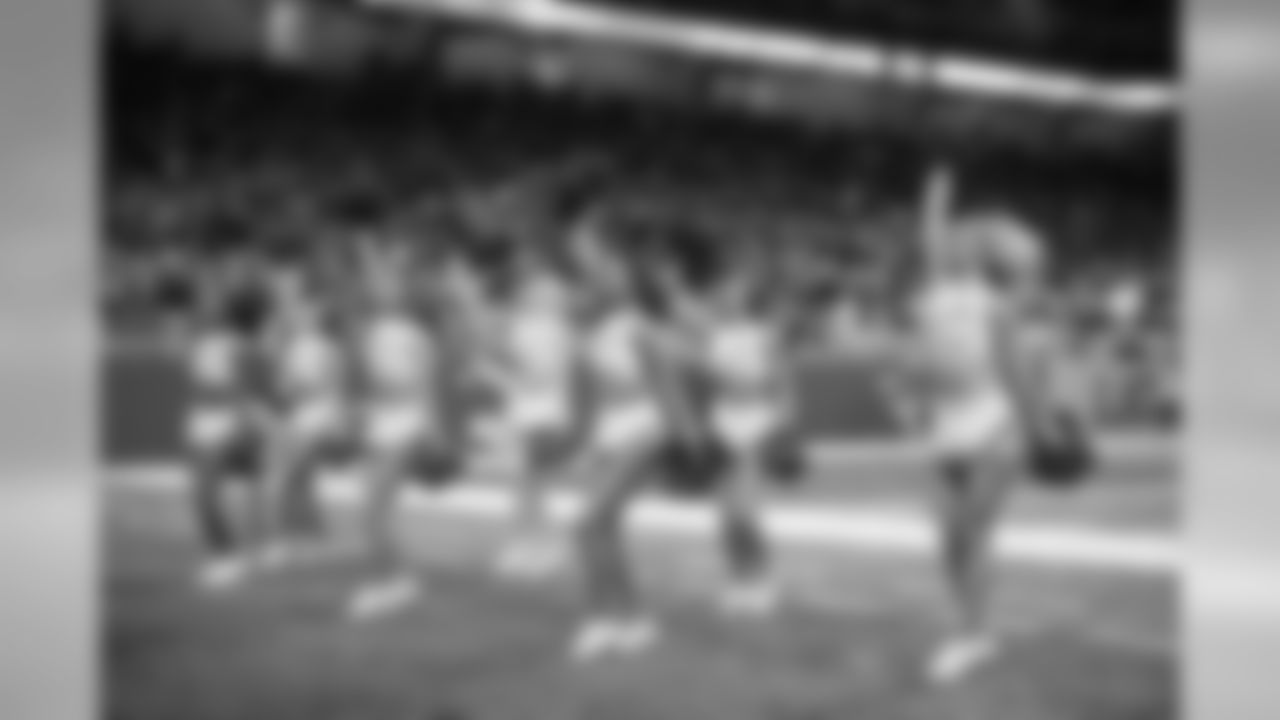 Detroit Lions Cheerleaders during a NFL football game against the Tampa Bay Buccaneers Sunday, Dec. 15, 2019 in Detroit. (Detroit Lions via AP).