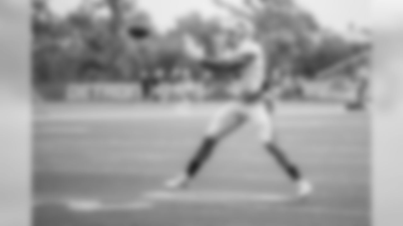 Detroit Lions tight end Jerome Cunningham (86) during Day 14 of 2019 Detroit Lions Training Camp presented by Rocket Mortgage on Sunday, Aug. 11, 2019 in Allen Park, Mich. (Detroit Lions via AP)