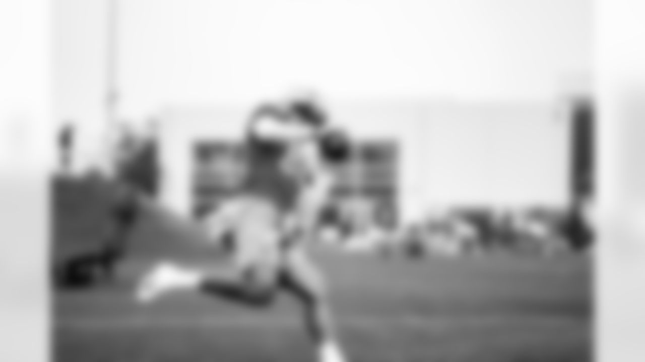 Detroit Lions tight end Shane Zylstra (84) during Lions Training Camp at the Training Facility in Allen Park, MI on August 5, 2022. (Jeff Nguyen/Detroit Lions)