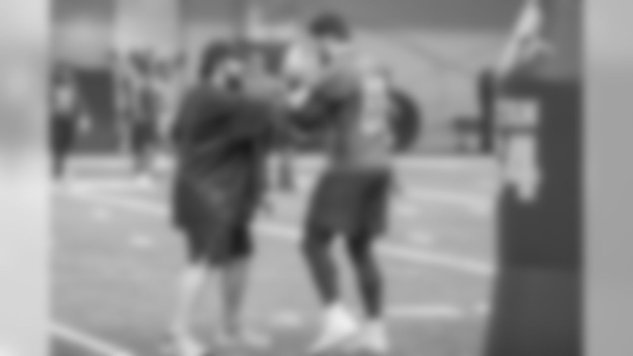 Matt Patricia and Anthony Zettel