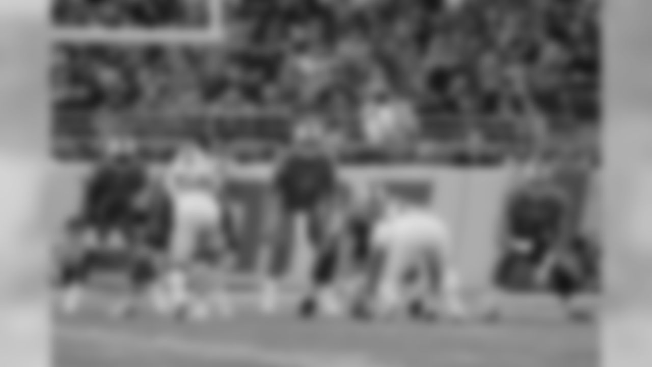 Detroit Lions quarterback Matthew Stafford (9) and the offense during a NFL football game against the New York Jets on Monday, Sept. 10, 2018 in Detroit. (Detroit Lions via AP).