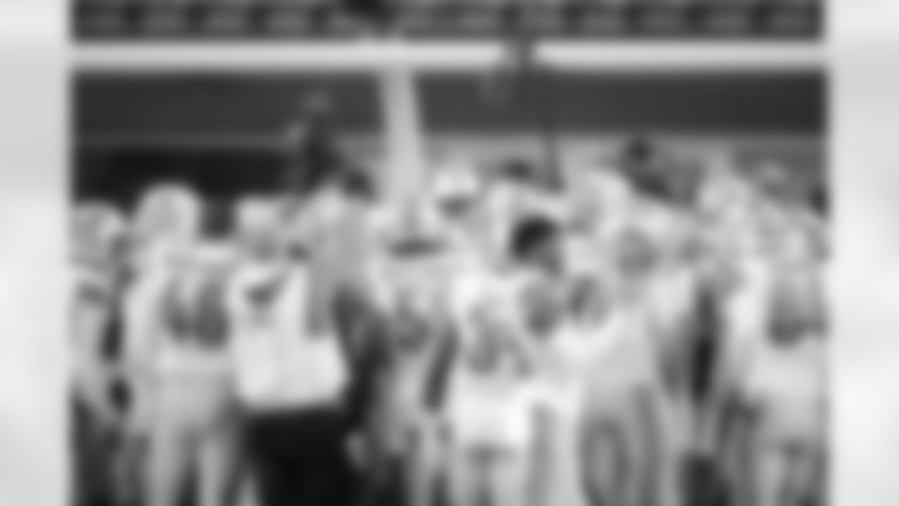 Team huddle