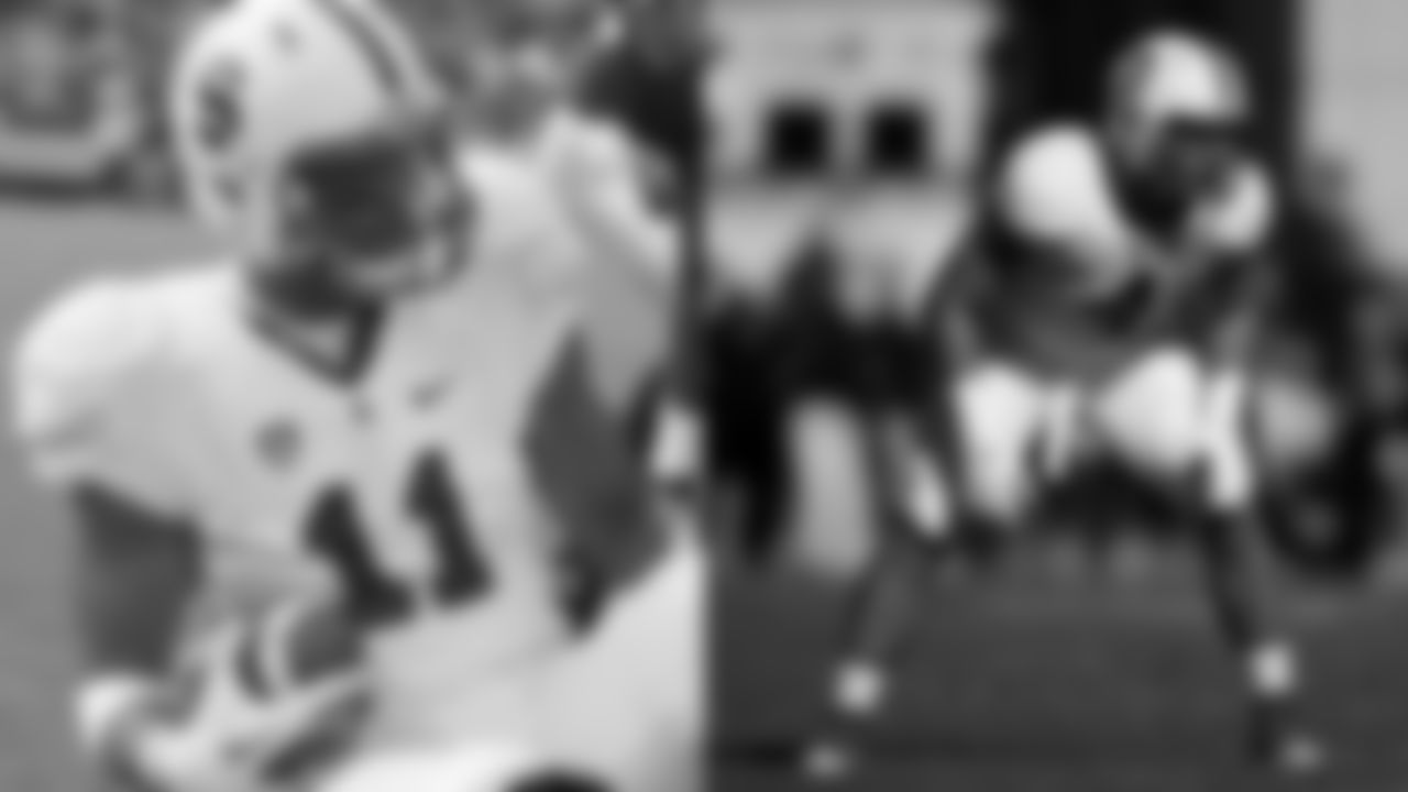 Lions TE Levine Toilolo and Packers LB Blake Martinez played together at Stanford in 2012.