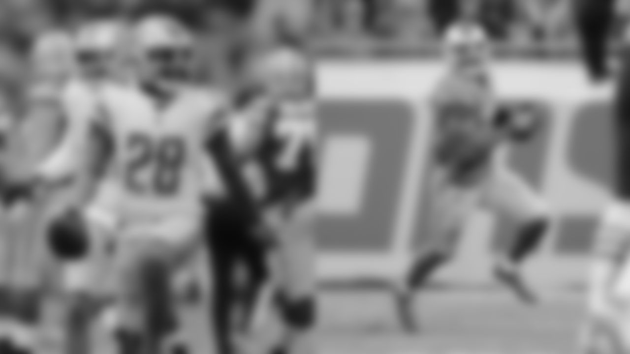 Interceptions
Quandre Diggs (3), Darius Slay (3) and Tracy Walker (1)