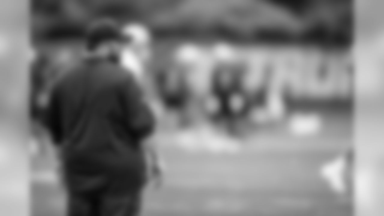Detroit Lions head coach Matt Patricia watches practice during Day 1 of minicamp on Tuesday, June 4, 2019 in Allen Park, Mich. (Detroit Lions via AP)