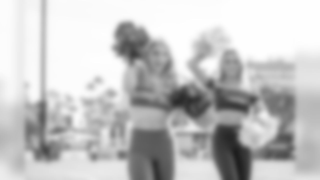 Detroit Lions Cheerleader Holly performs during Pro Bowl rehearsal Thursday, Jan. 23, 2020 in Orlando.