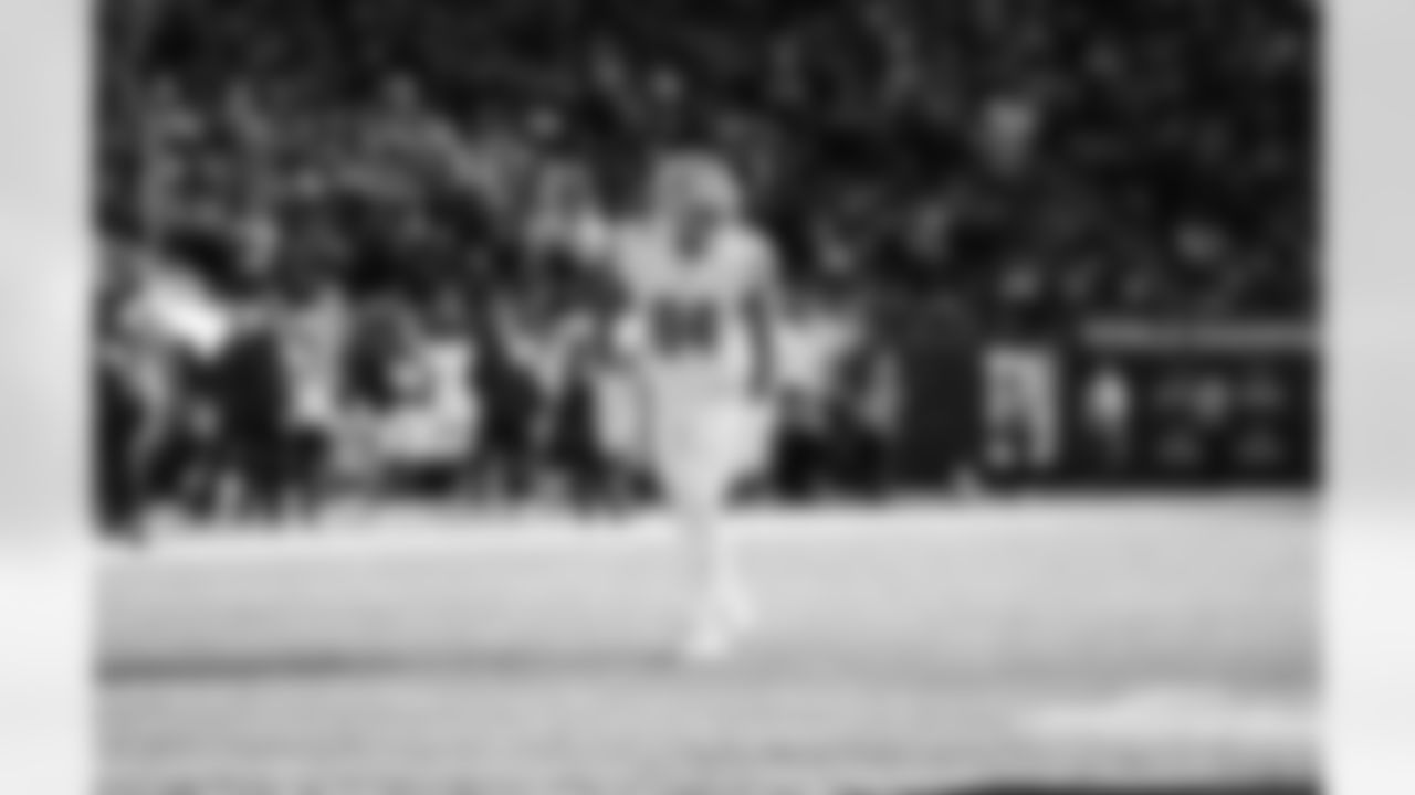 Detroit Lions tight end Shane Zylstra (84) during a NFL football game against the New York Giants on Sunday, November 20, 2022 in East Rutherford, NJ. (Jeff Nguyen/Detroit Lions).
