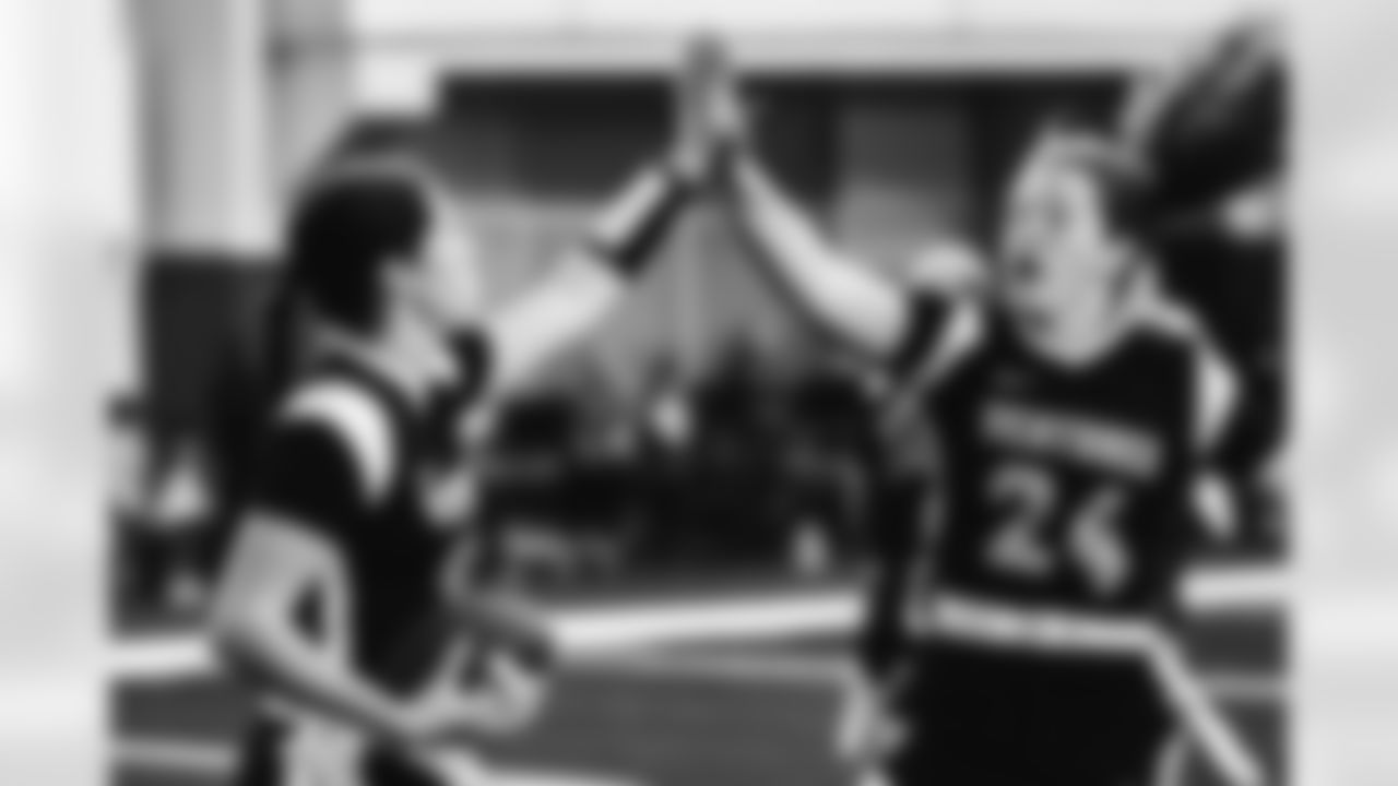 2023 Michigan Girls High School Flag Football Pilot League Week 3 at Detroit Lions HQ & Training Facility Sunday May 21 2023 in Allen Park, MI. (Carl Jones II/Detroit Lions).
