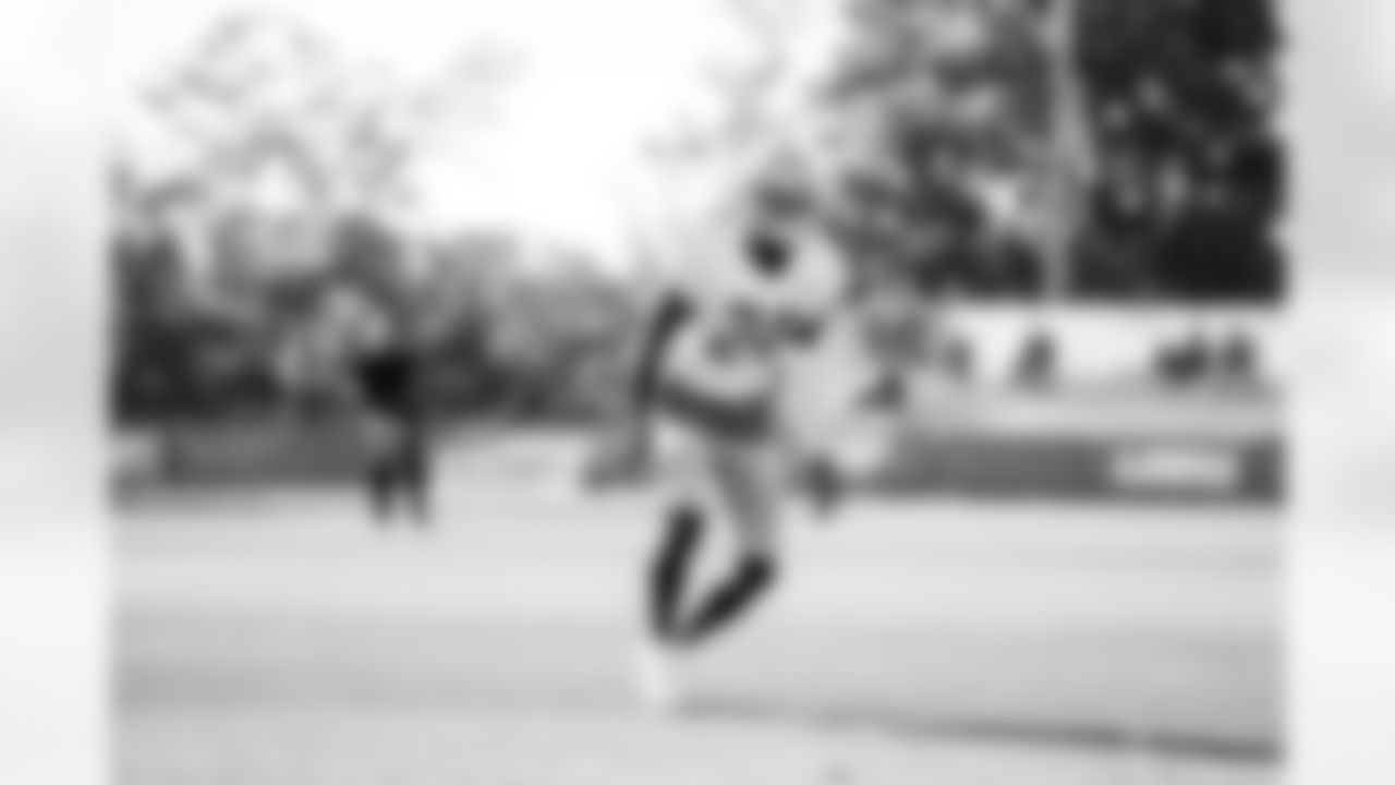 Detroit Lions cornerback Amani Oruwariye (24) during Lions Training Camp at the Training Facility in Allen Park, MI on August 4th, 2021. (Jeff Nguyen/Detroit Lions)